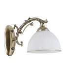 Kinkiety retro - ITALUX Feneza Kinkiet E27 1x40W Brązowy WL-5122-1 - product 1