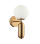 Kinkiety - ITALUX Aldeva Kinkiet E27 1x40W Brązowy WL-02340-1-BRO - product 1