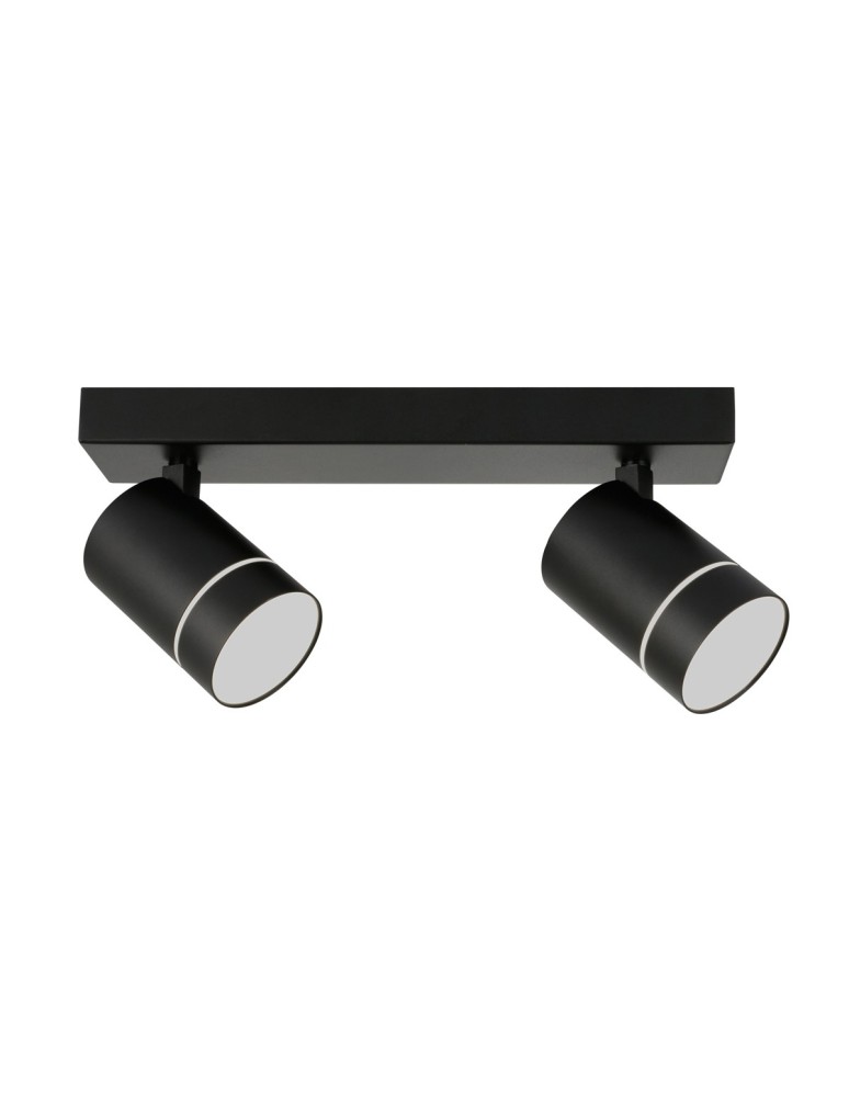 Lampy sufitowe reflektory - ITALUX Selma Reflektor LED zintegrowany 10W 4000K 640lm Czarny SPL-31983-2B-BK - produkt kolory-swiatla.pl 1