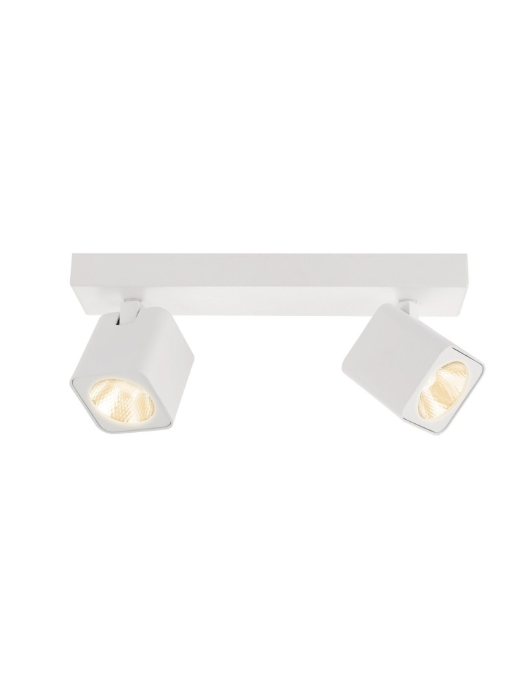 Lampy sufitowe reflektory - ITALUX Aveiro Reflektor LED zintegrowany 10W 4000K 1000lm Biały SPL-31981-2B-WH - produkt kolory-swiatla.pl 1