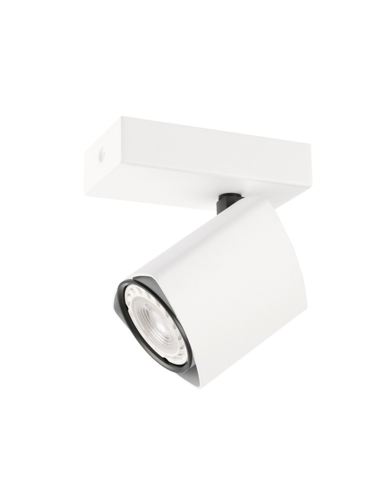 Reflektory sufitowe - ITALUX Merusa Reflektor GU10 35W Biały/Czarny SPL-31970-1B-WH - produkt kolory-swiatla.pl 1