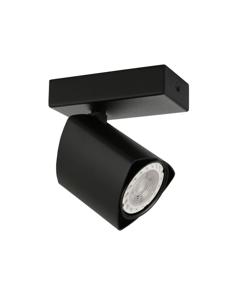 Reflektory sufitowe - ITALUX Merusa Reflektor GU10 35W Czarny SPL-31970-1B-BK - produkt kolory-swiatla.pl 1