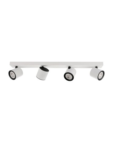 ITALUX Karlota Reflektor GU10 35W Biały/Czarny SPL-31959-4B-WH