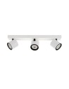 ITALUX Karlota Reflektor GU10 35W Biały/Czarny SPL-31959-3B-WH