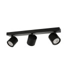 Lampy sufitowe reflektory - ITALUX Karlota Reflektor GU10 35W Czarny SPL-31959-3B-BK - product 1