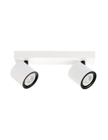 ITALUX Karlota Reflektor GU10 35W Biały/Czarny SPL-31959-2B-WH
