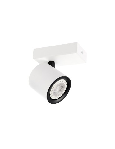 ITALUX Karlota Reflektor GU10 35W Biały/Czarny SPL-31959-1B-WH