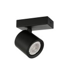 Reflektory sufitowe - ITALUX Karlota Reflektor GU10 35W Czarny SPL-31959-1B-BK - product 1
