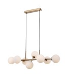 Lampy wiszące - ITALUX Mirellio Wisząca G9 8x5W Mosiądz PND-66463-8-HB - product 1