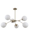ITALUX Annes Wisząca E14 6x5W Brązowy PND-56980-6C
