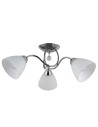ITALUX Lugano Sufitowa E27 3x40W Chrom/Biały PND-5643-3