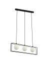ITALUX Grosetta Wisząca G9 3x25W Czarny PND-53423-3-BK