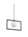 ITALUX Grosetta Wisząca G9 1x25W Czarny PND-53423-1-BK