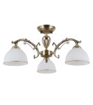 Lampy sufitowe retro - ITALUX Feneza Plafon E27 3x40W Brązowy PND-5122-3 - product 1