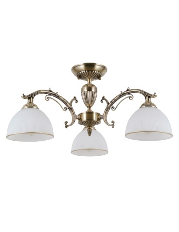 ITALUX Feneza Plafon E27 3x40W Brązowy PND-5122-3