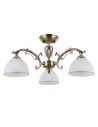 ITALUX Feneza Plafon E27 3x40W Brązowy PND-5122-3