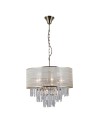 ITALUX Torreia Wisząca E14 8x40W Mosiądz PND-45660-8