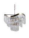 ITALUX Sabriga Wisząca E14 8x40W Brązowy PND-44544-8