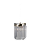 Lampy wiszące - ITALUX Sabriga Wisząca E14 1x40W Brązowy PND-44544-1 - product 1