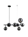 ITALUX Frontera Wisząca G9 7x5W Czarny PND-40423-7