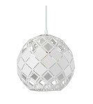 Lampy wiszące - ITALUX Paulela Wisząca E27 1x40W Biały PND-34221-1S-WH - product 1