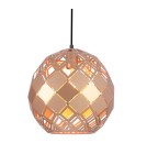 Lampy wiszące - ITALUX Paulela Wisząca E27 1x40W Złoty PND-34221-1L-GD - product 1