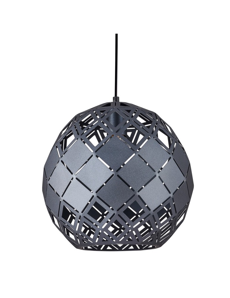 Lampy wiszące - ITALUX Paulela Wisząca E27 1x40W Czarny PND-34221-1L-BK - produkt kolory-swiatla.pl 1