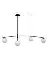 ITALUX Senai Wisząca G9 4x5W Czarny PND-31322-4A-SB