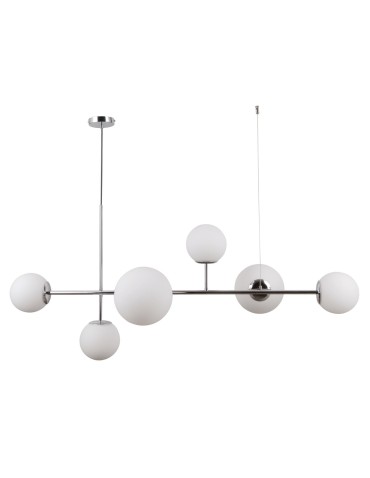 ITALUX Vailante Wisząca E27+E14 6x5W Chrom PND-31221-6B-CH