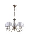 ITALUX Solana Wisząca E14 5x40W Brązowy PND-28366-5