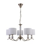 Żyrandole nowoczesne - ITALUX Ferlena Wisząca E14 5x40W Brązowy PND-28343-5 - product 1