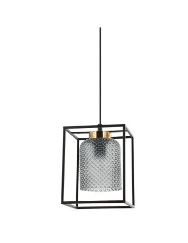 ITALUX Sinella Wisząca E27 1x40W Czarny PND-23231-1-BK+SG