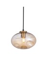 ITALUX Hatella Wisząca E27 1x40W Miedziany/Czarny PND-112038-1-BRO+AMB
