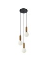 ITALUX Aldeva Wisząca E27 3x40W Brązowy PND-02340-3S-BRO