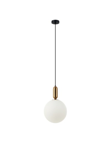 ITALUX Aldeva Wisząca E27 1x40W Brązowy PND-02340-1L-BRO