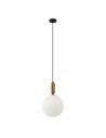 ITALUX Aldeva Wisząca E27 1x40W Brązowy PND-02340-1L-BRO