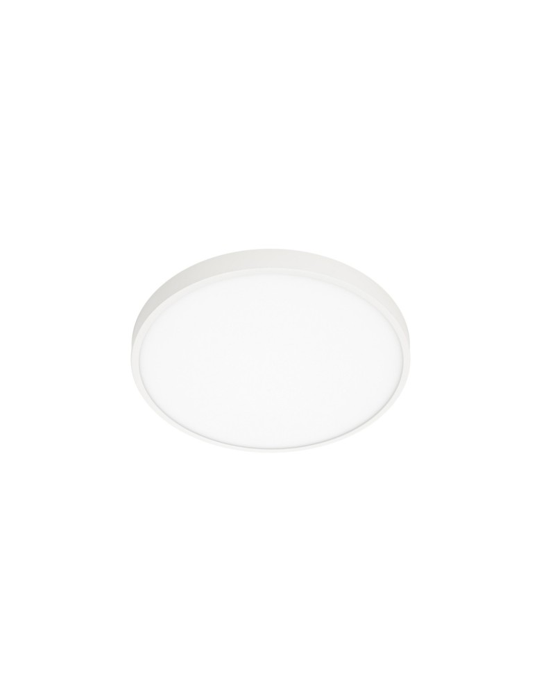 Plafony LED - ITALUX Riberio Plafon LED zintegrowany 30W 3000K 2700lm Biały PLF-75689-WH-3K - produkt kolory-swiatla.pl 1
