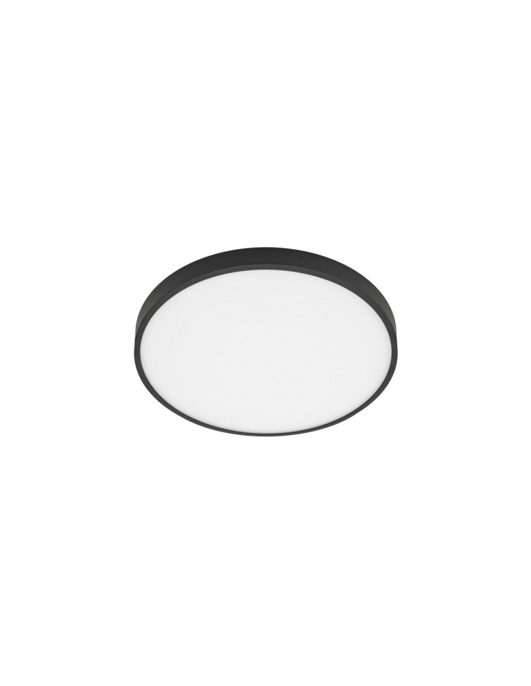Plafony LED - ITALUX Riberio Plafon LED zintegrowany 30W 4000K 2700lm Czarny PLF-75689-BK-4K - produkt kolory-swiatla.pl 1
