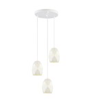 Lampy wiszące - ITALUX Harley Wisząca E27 3x40W Biały MDM-3480/3A W - product 1