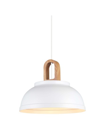 ITALUX Danito Wisząca E27 1x40W Biały MDM3153/1M W