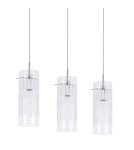 Lampy wiszące - ITALUX Max Wisząca E27 3x60W Chrom MDM1957-3 - product 1