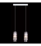 Lampy wiszące - ITALUX Max Wisząca E27 2x60W Chrom MDM1957-2 - product 1