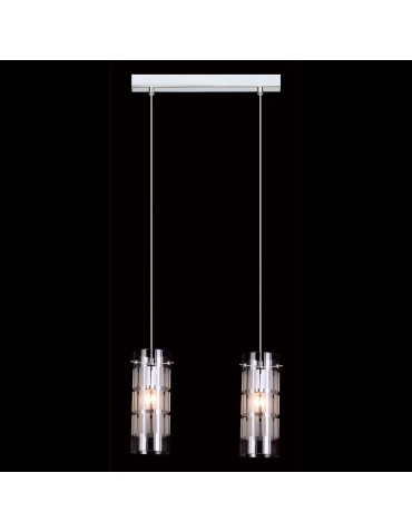 ITALUX Max Wisząca E27 2x60W Chrom MDM1957-2