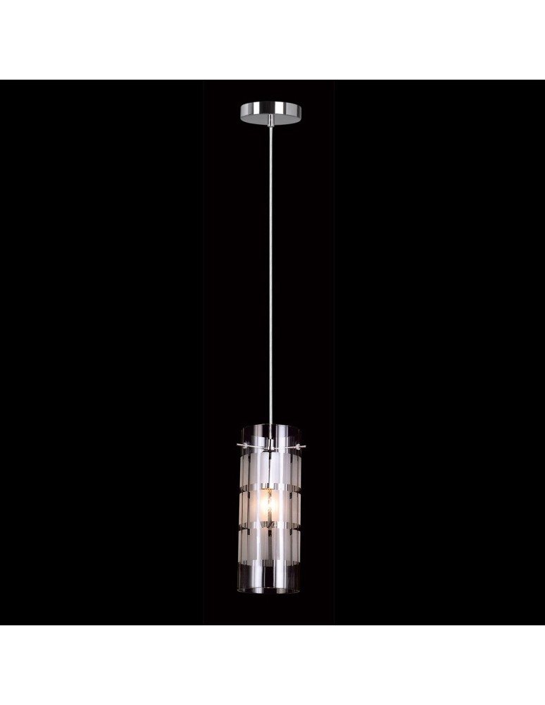Lampy wiszące - ITALUX Max Wisząca E27 1x60W Chrom MDM1957-1 - produkt kolory-swiatla.pl 1