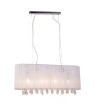 Lampy wiszące - ITALUX Isla Wisząca E14 4x40W Biały MDM1870-4 WH - produkt 1