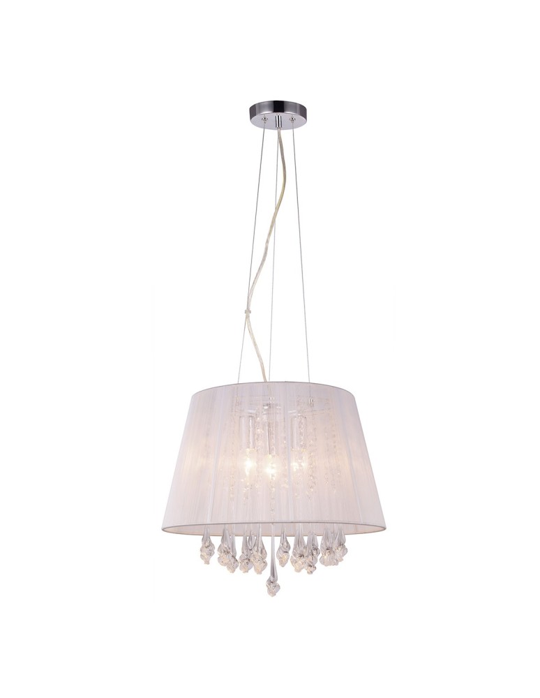 Lampy wiszące - ITALUX Isla Wisząca E14 3x40W Biały MDM1869-3 WH - produkt kolory-swiatla.pl 1