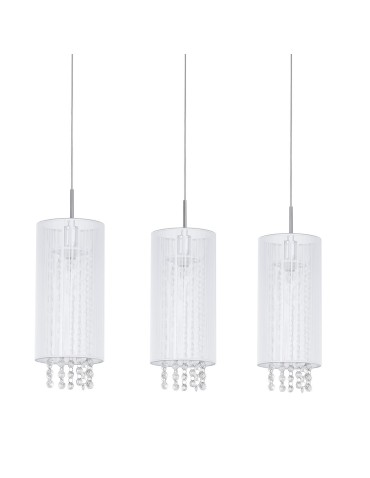 ITALUX Lana WH Wisząca E14 3x40W Biały MDM1787/3 W