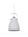 ITALUX Franklin Wisząca E27 1x60W Biały/Nikiel MD-HN8026M-WH+S.NICK