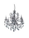 ITALUX Barocco Black Żyrandol E14 6x40W Czarny MD72709-6B