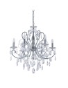 ITALUX Barocco Chrome Żyrandol E14 6x40W Chrom MD72709-6A